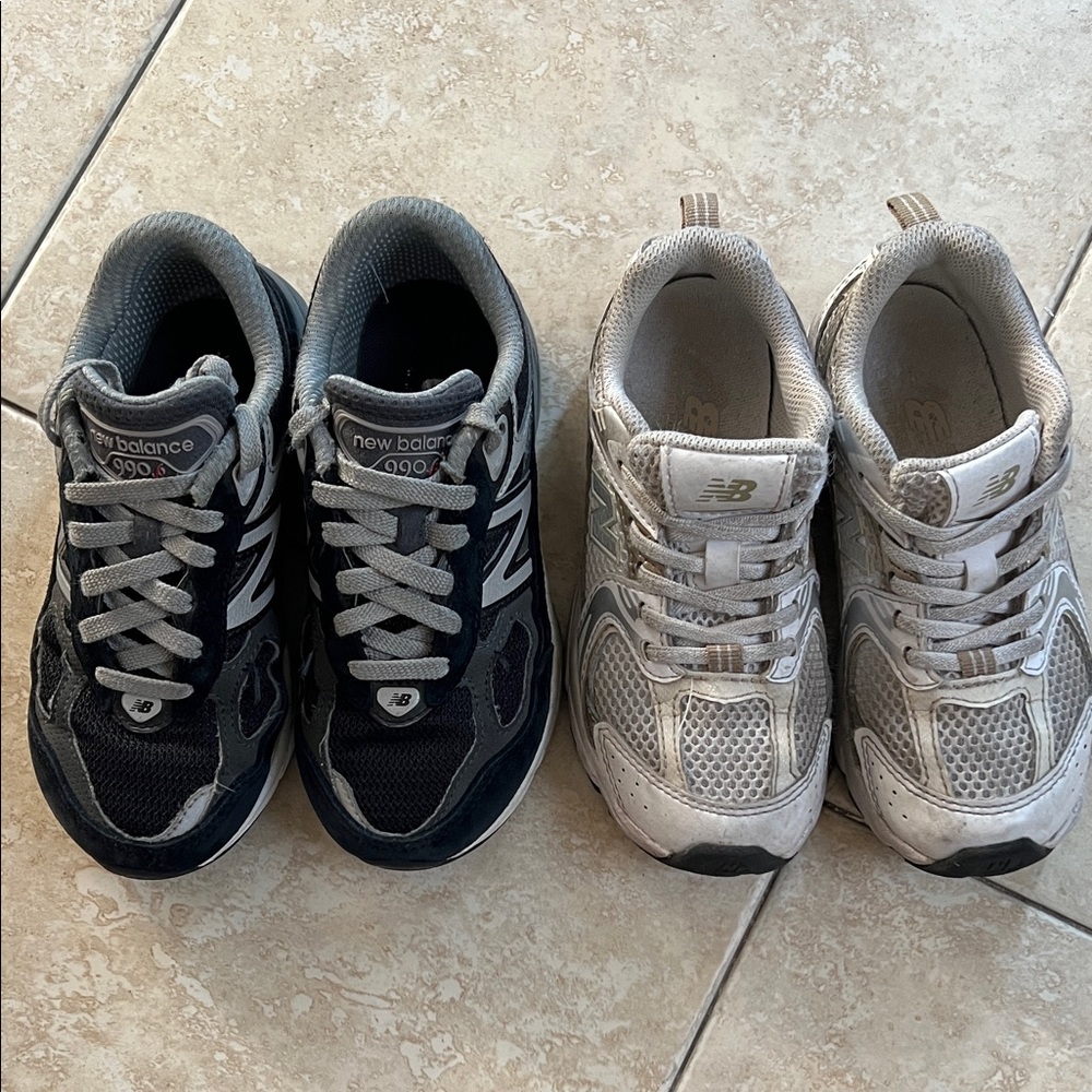 New Balance Kids 990 & 530 size 12